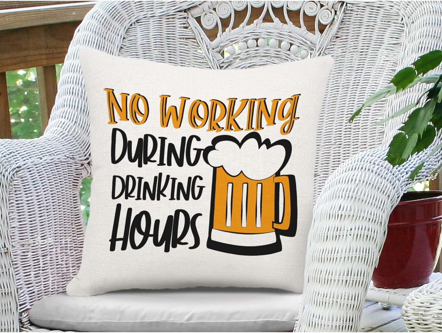 Sarung Bantal Bir Lucu, Sarung - Home Decor Quotes Ideas ulasan dan harga