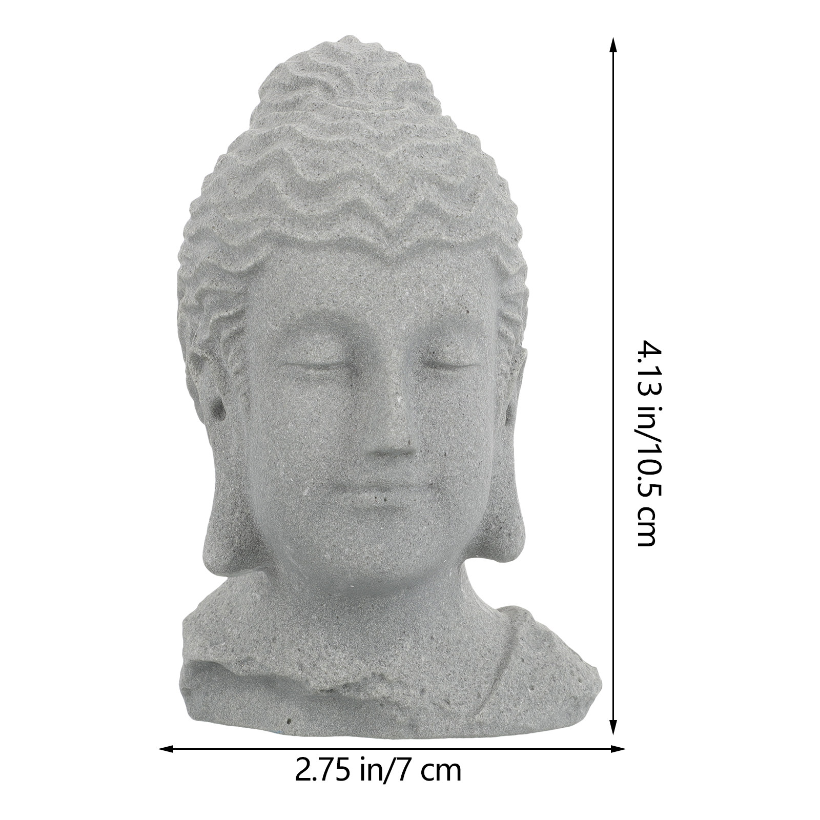 Patung Kepala Buddha untuk Dek - Home Decor Zen ulasan dan harga