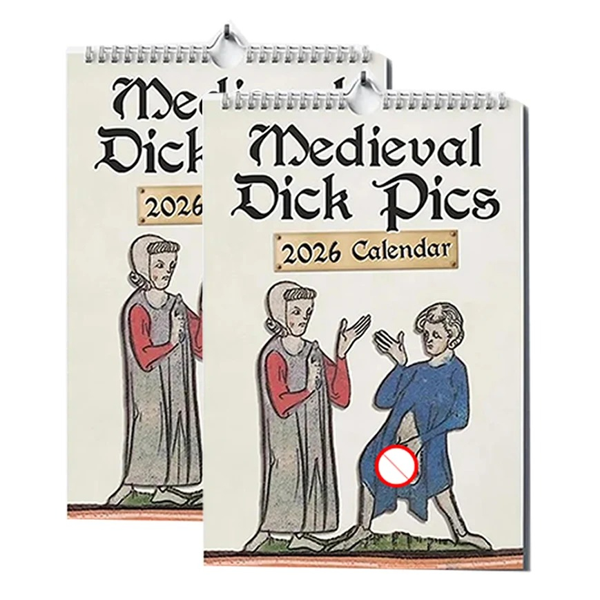 1/2 Buah Kalender Dinding Humo - Home Decor Medieval ulasan dan harga