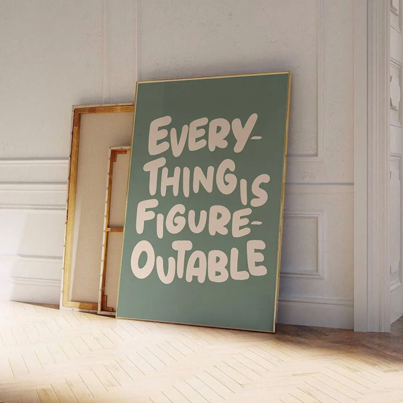 Tanpa Bingkai 1 Buah Poster Ku - Home Decor Quotes Ideas ulasan dan harga