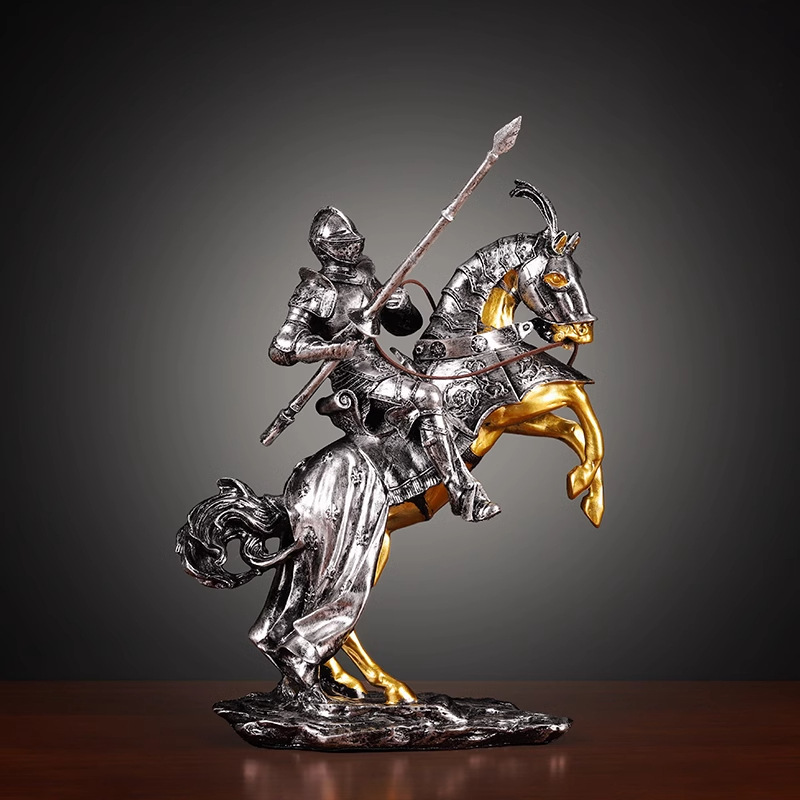 Dekorasi Rumah Patung Ksatria  - Home Decor Medieval ulasan dan harga