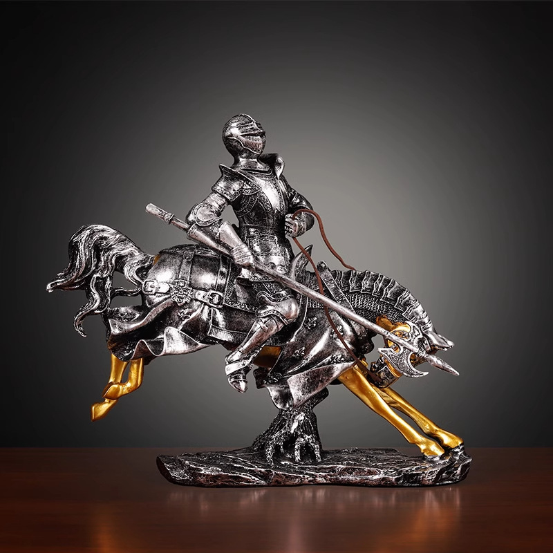Dekorasi Rumah Patung Ksatria  - Home Decor Medieval ulasan dan harga