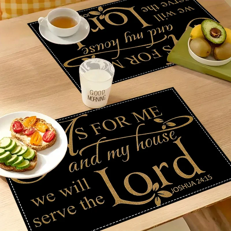 4 Buah Alas Meja Linen Inspira - Home Decor Quotes Ideas ulasan dan harga