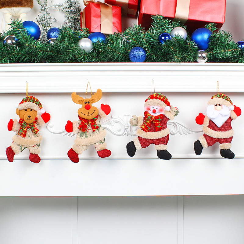 4pcs Set Hiasan Pohon Natal Ka - Home Decor Fabric ulasan dan harga