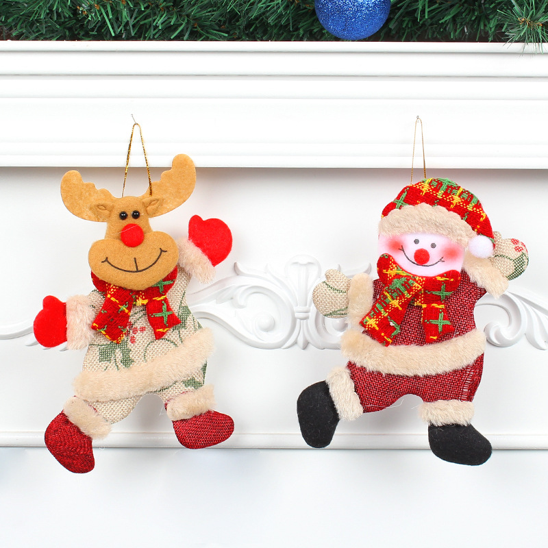 4pcs Set Hiasan Pohon Natal Ka - Home Decor Fabric ulasan dan harga