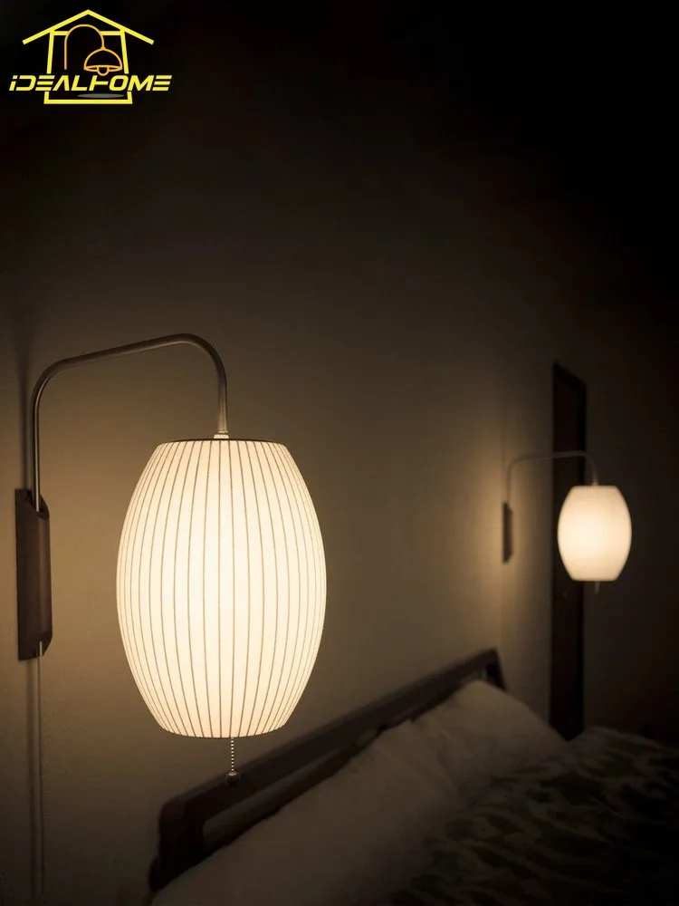 Lampu Dinding Sutra Minimalis  - Home Decor Fabric ulasan dan harga