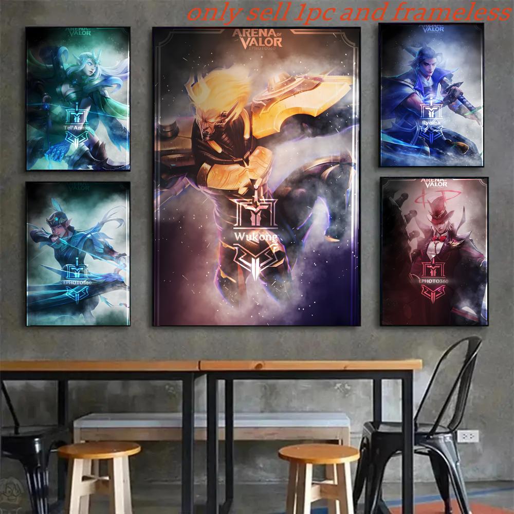 Lukisan Seni Poster dengan Cet - Home Decor Mobile Game ulasan dan harga