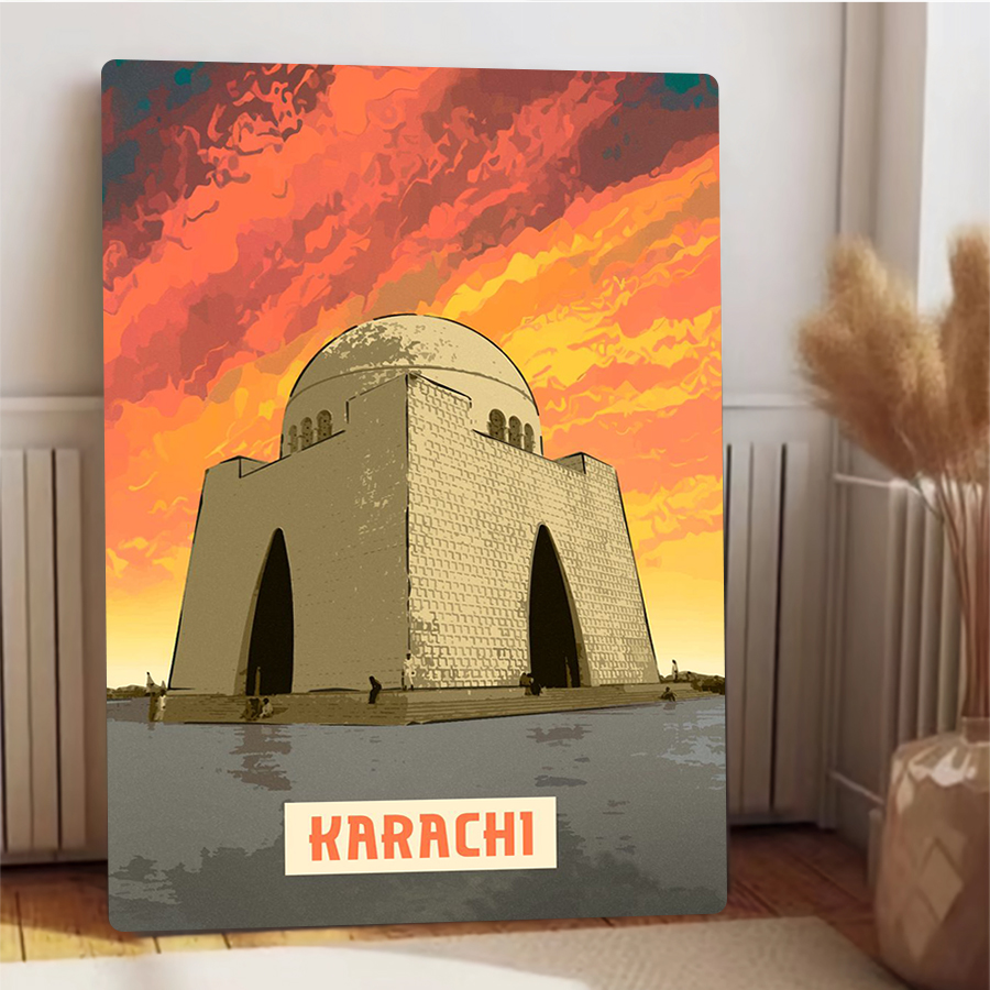 Karachi Pakistan Landmark Deko - Home Decor Karachi ulasan dan harga