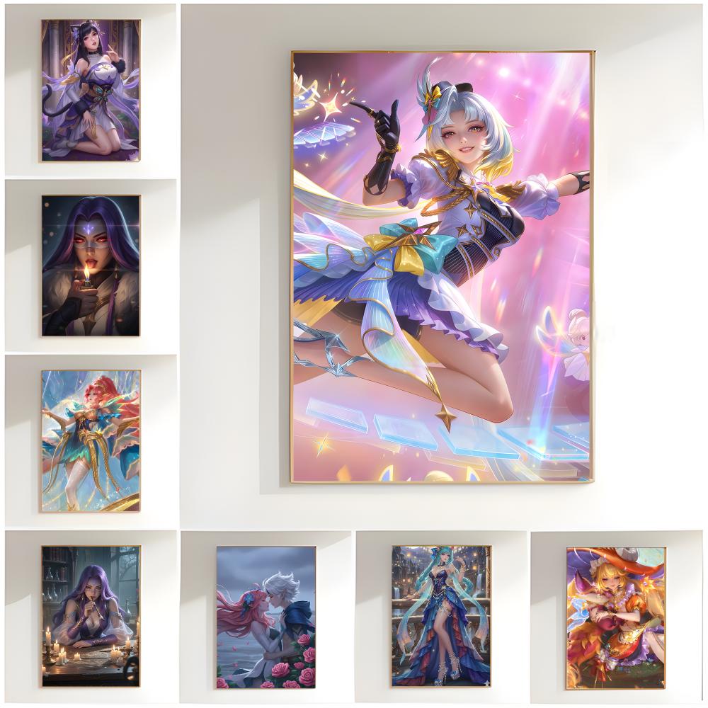Poster Seni Dinding Klasik Gam - Home Decor Mobile Game ulasan dan harga