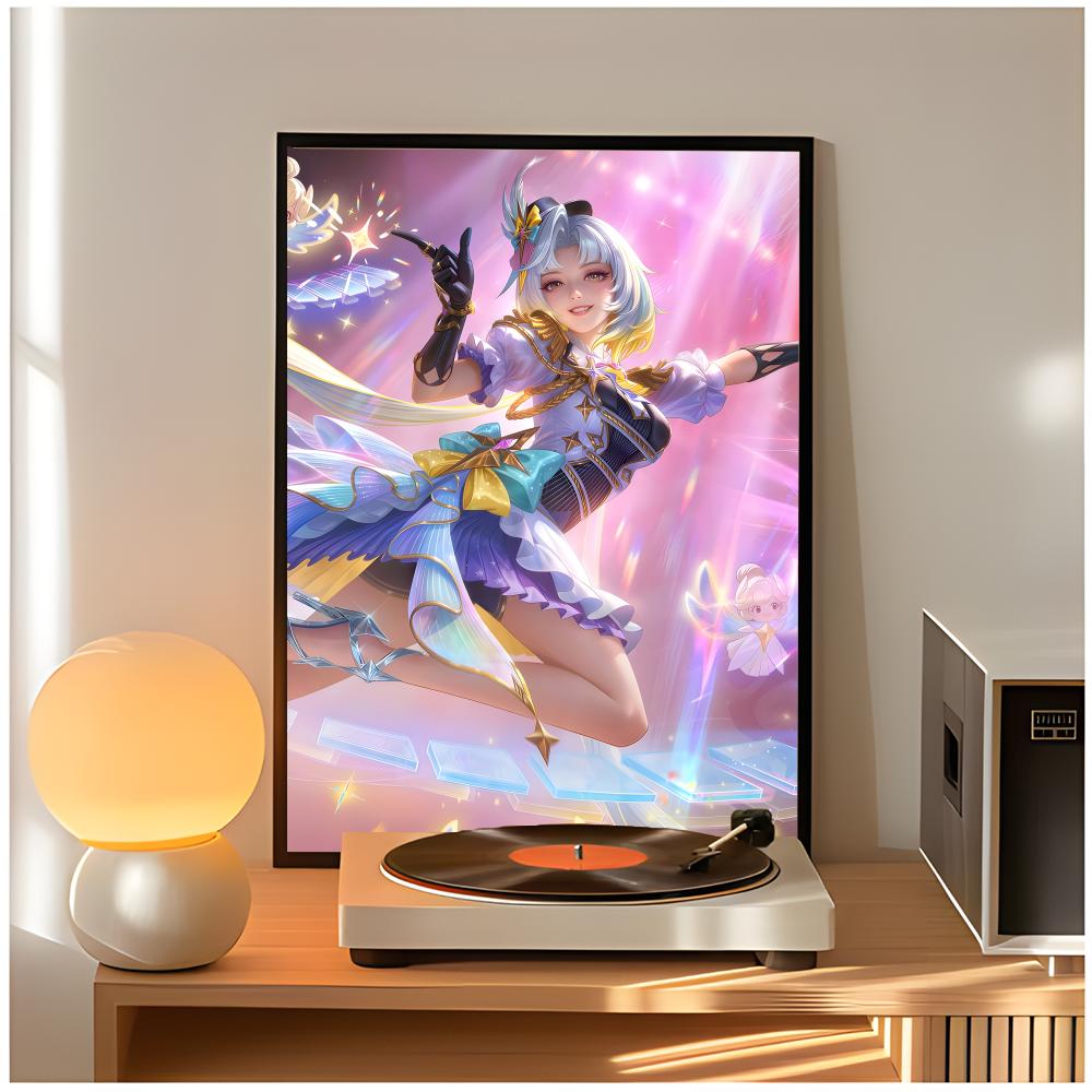 Poster Seni Dinding Klasik Gam - Home Decor Mobile Game ulasan dan harga