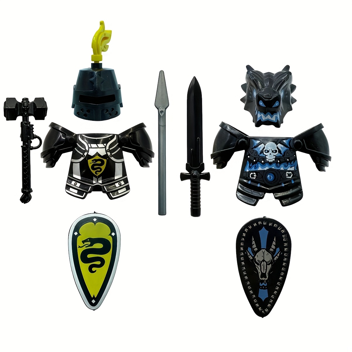 Figur Perakitan Model Ksatria  - Home Decor Medieval ulasan dan harga
