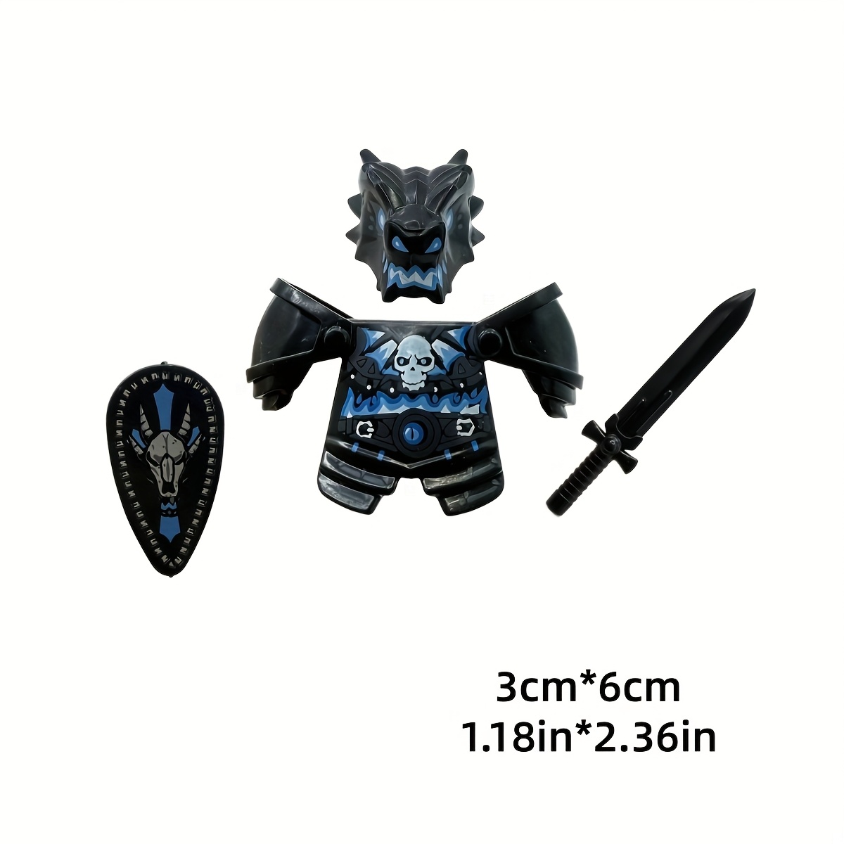 Figur Perakitan Model Ksatria  - Home Decor Medieval ulasan dan harga