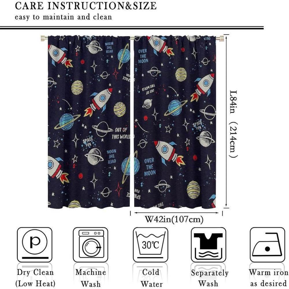Tirai Blackout Bertema Luar An - Blackout Curtains ulasan dan harga