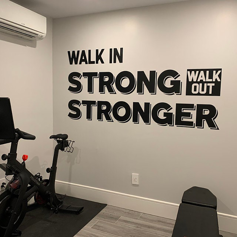 Ide Dekorasi Gym Gym Rumah, Me - Home Decor Quotes Ideas ulasan dan harga