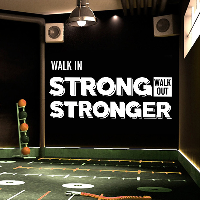Ide Dekorasi Gym Gym Rumah, Me - Home Decor Quotes Ideas ulasan dan harga