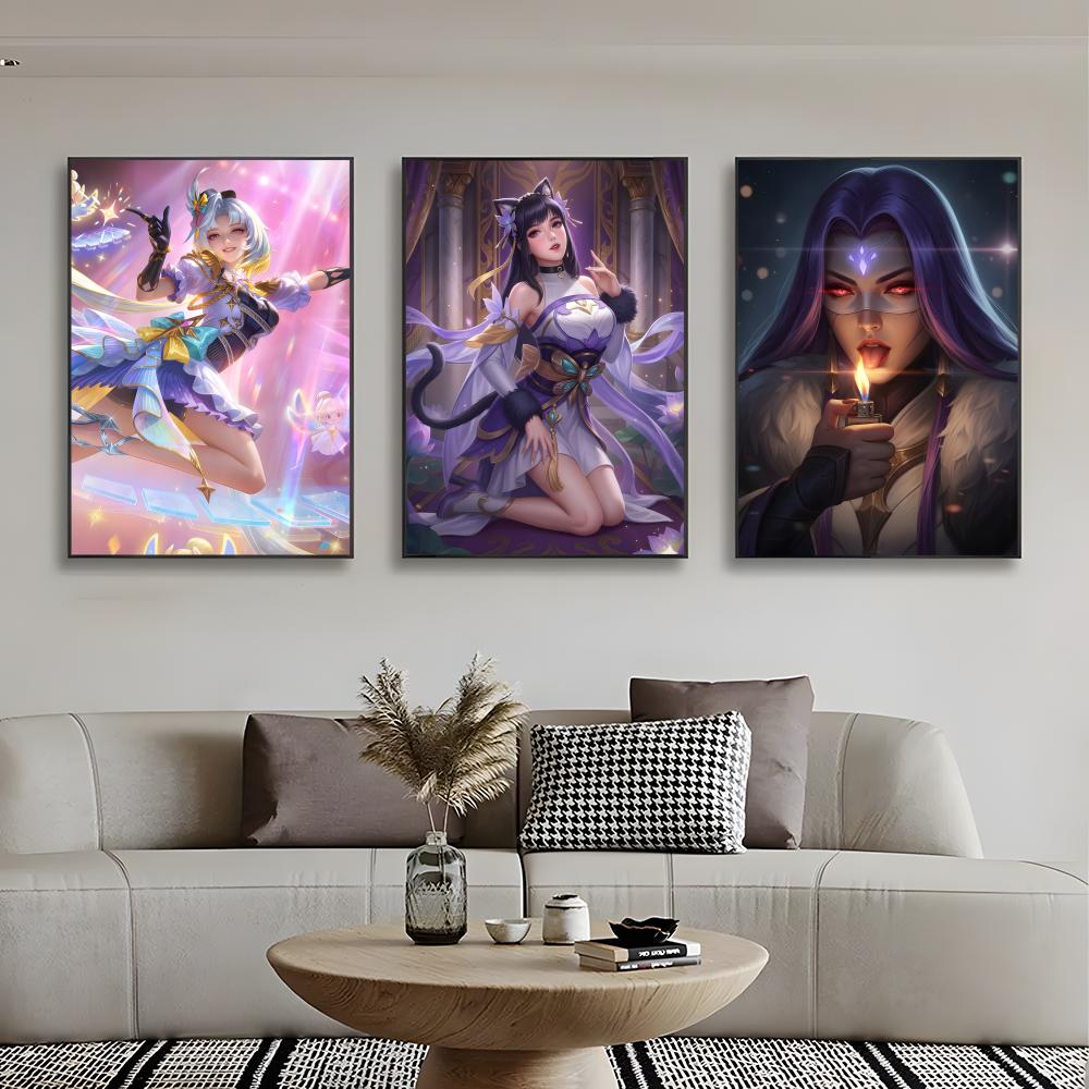 Poster Game Mobile Legends Ban - Home Decor Mobile Game ulasan dan harga