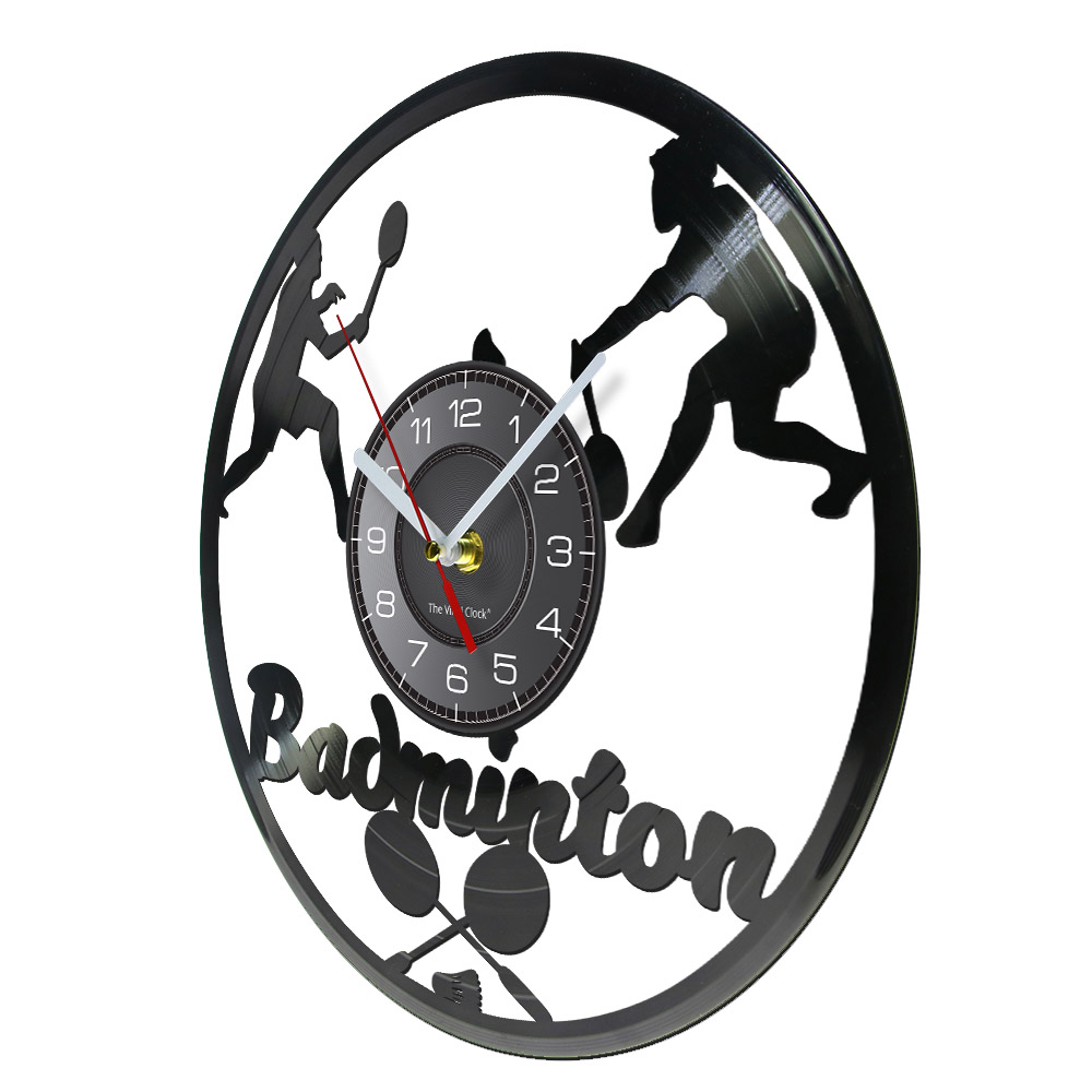 Jam Dinding Vinyl Bertema Bulu - Home Decor Jobs ulasan dan harga