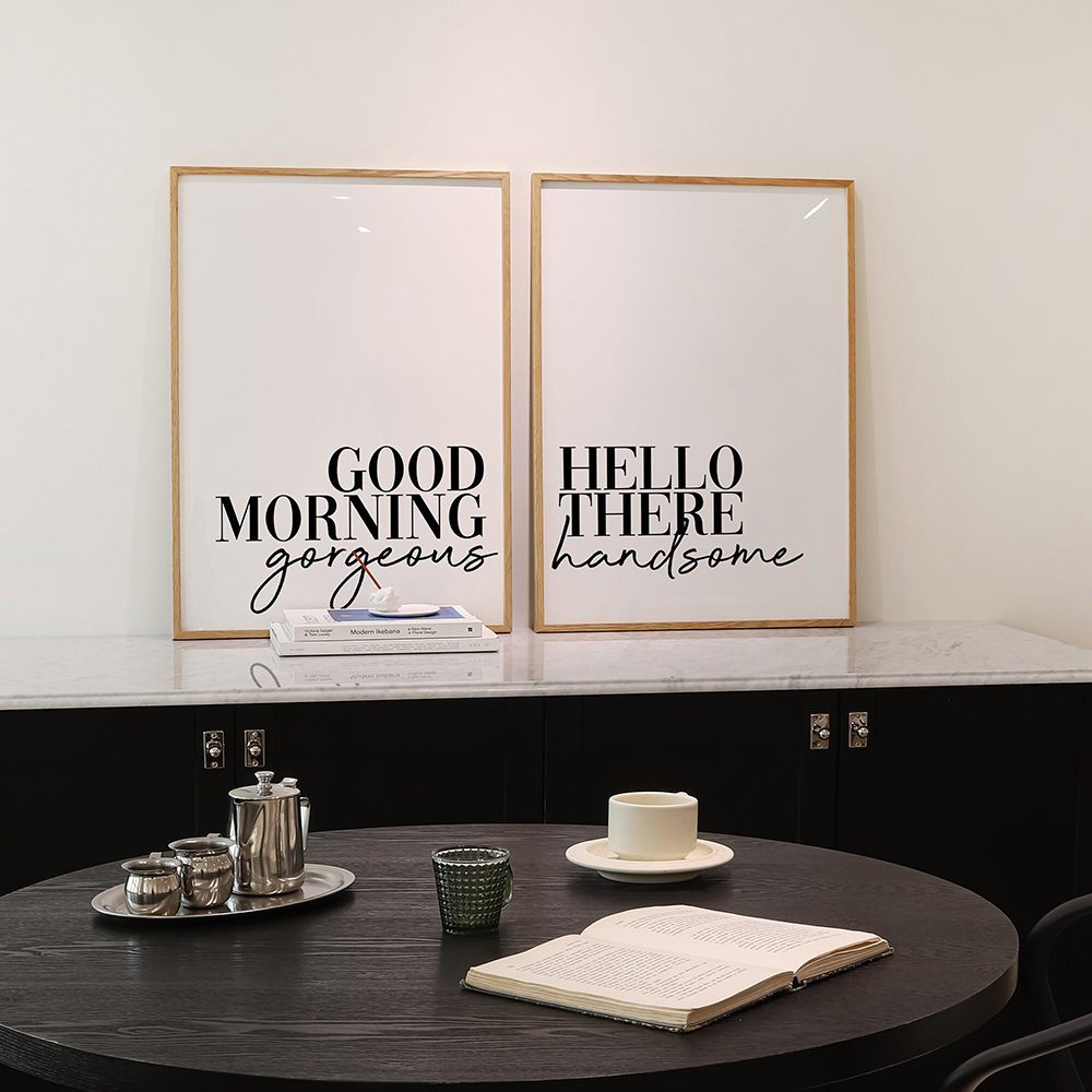 Selamat pagi poster kutipan da - Home Decor Quotes Ideas ulasan dan harga
