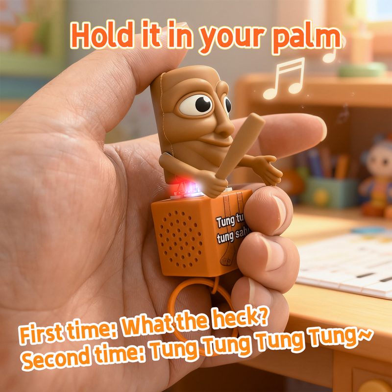 Gantungan Kunci Tung Tung Tung - Home Decor Solution ulasan dan harga