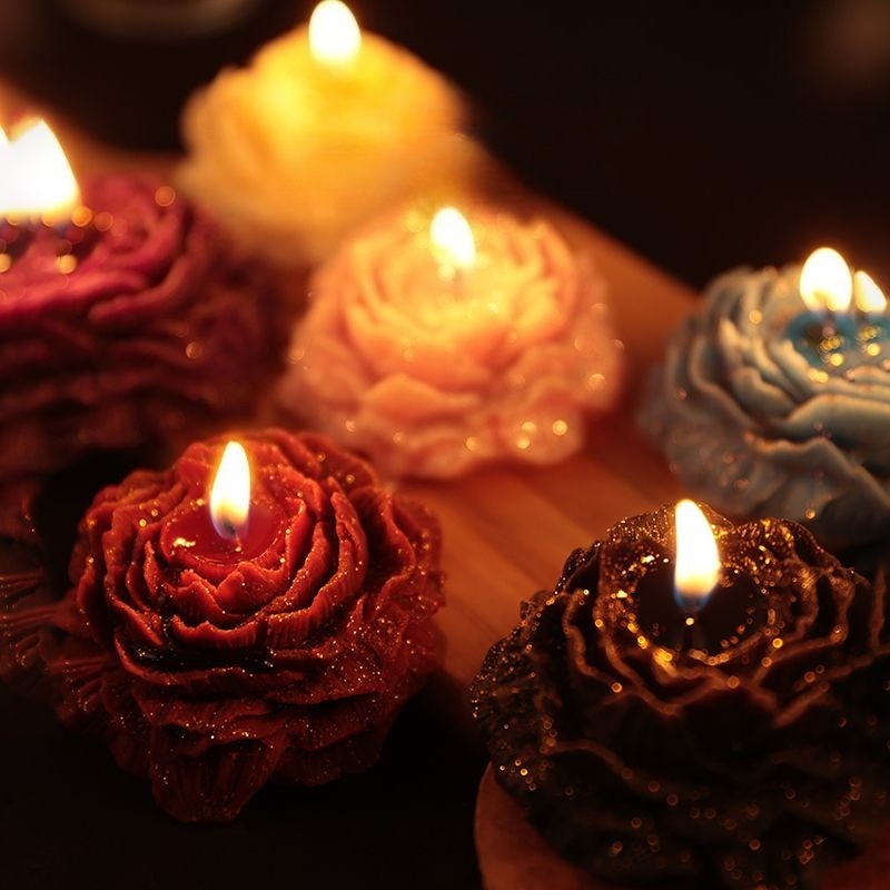 Titik Leleh Rendah 42 ° Lilin  - Home Decor Flowers ulasan dan harga