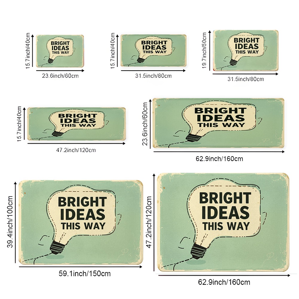 Keset Pintu Bright Ideas Light - Home Decor Quotes Ideas ulasan dan harga