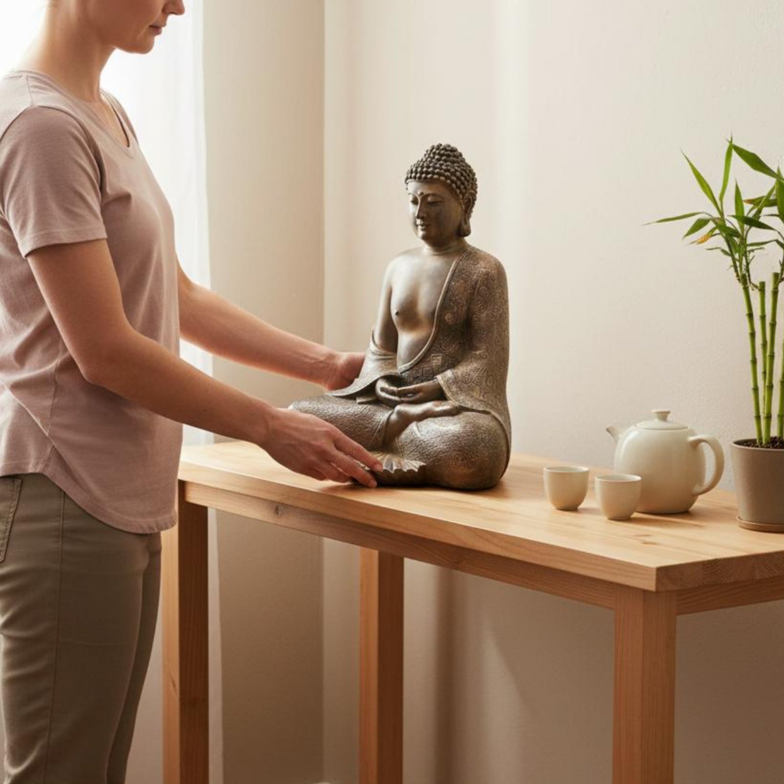 Ornamen Buddha Zen untuk Pengg - Home Decor Zen ulasan dan harga