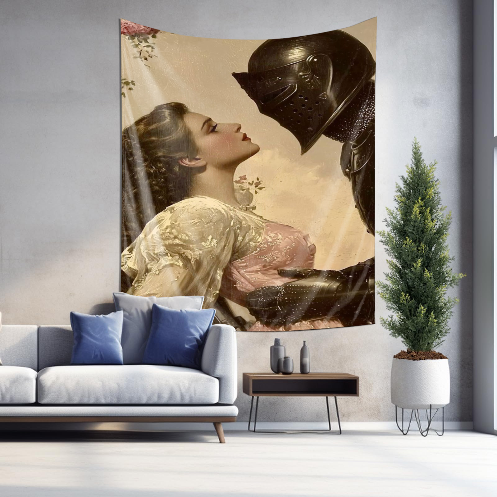 Permadani Ksatria dan Wanita E - Home Decor Medieval ulasan dan harga