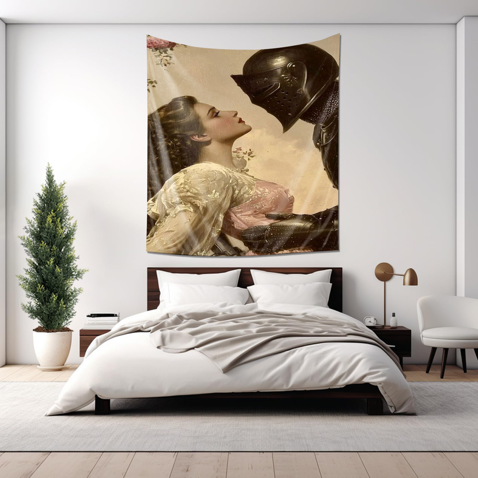 Permadani Ksatria dan Wanita E - Home Decor Medieval ulasan dan harga
