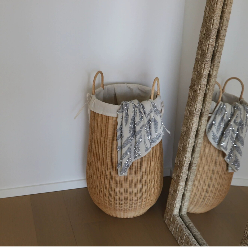 Keranjang Pakaian Kotor Rotan  - Home Decor Hampers ulasan dan harga