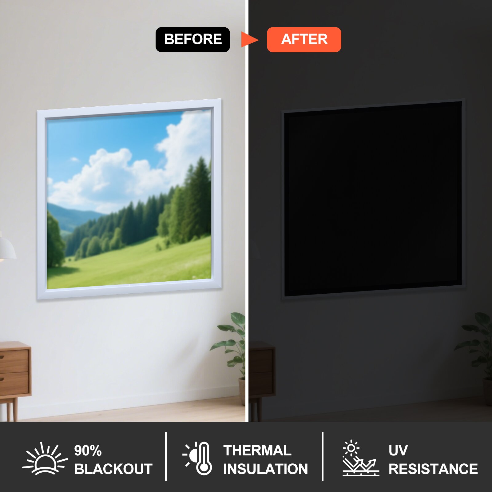 Kain Gorden Blackout 100% DIY  - Blackout Curtains ulasan dan harga